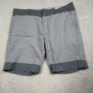 Calvin Klein Slim‎ Fit Shorts Striped Casual Walking Shorts Size 34